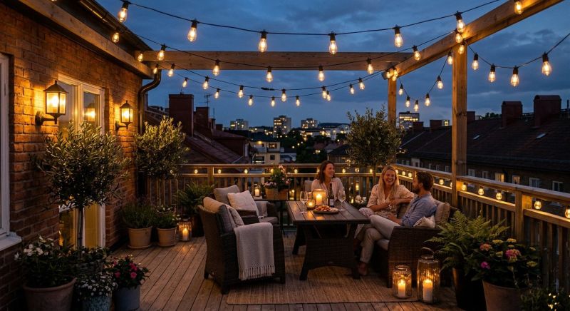 Patio Lights Installation in Alpharetta, GA