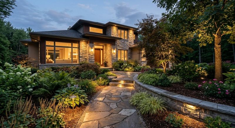 Terrace Lighting Installation in Provo, UT