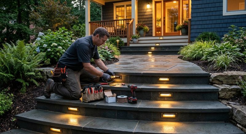 Walkway Lighting Installation in Pasadena, CA