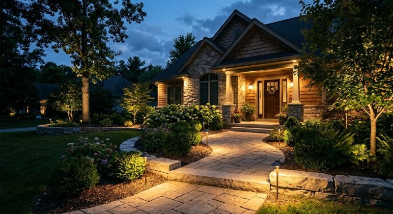Walkway Lighting Installation in Orem, UT